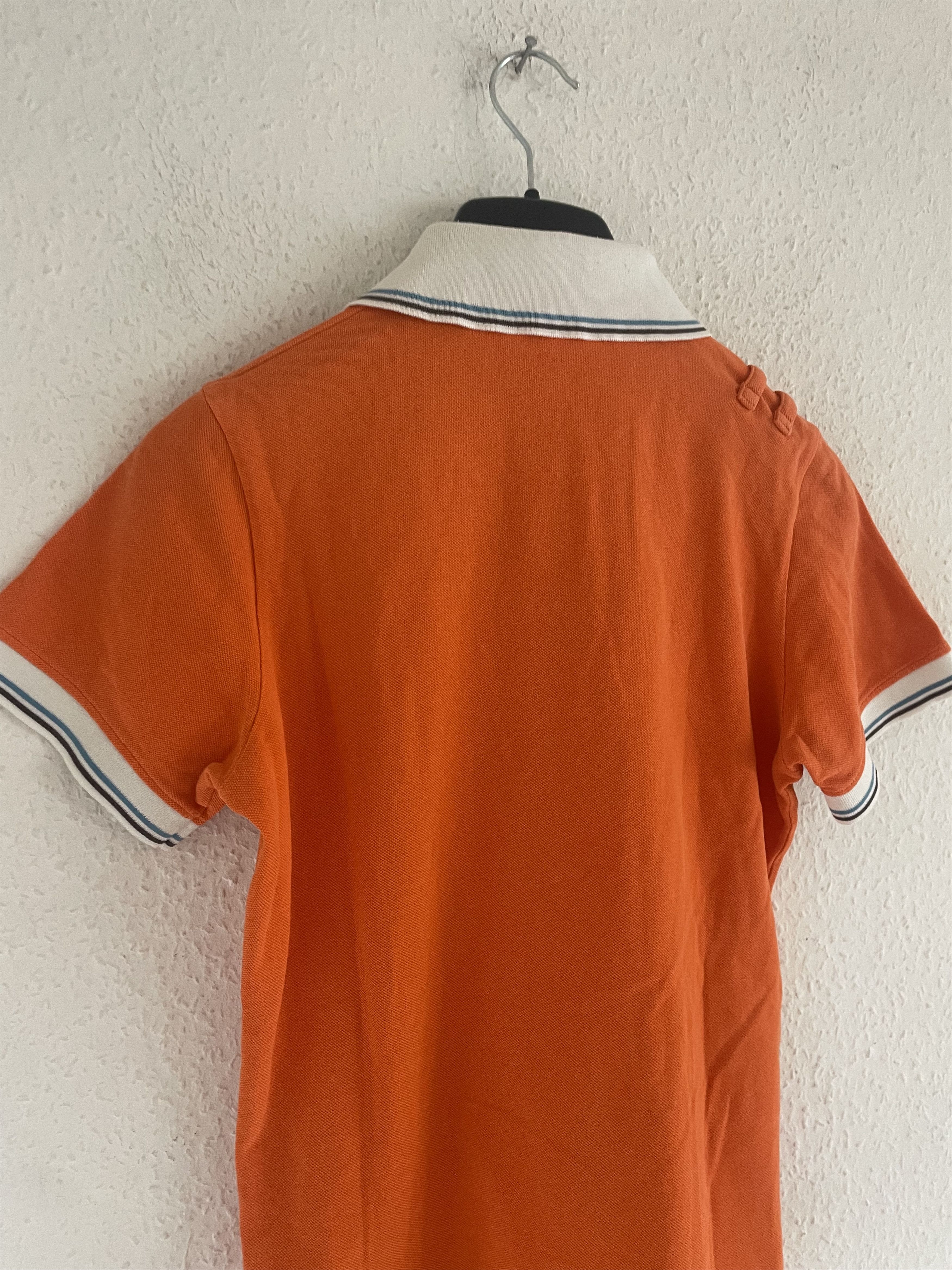 Dsquared2 SS05 Graffiti Logo Polo Orange Size US L / EU 52-54 / 3 - 9 Thumbnail