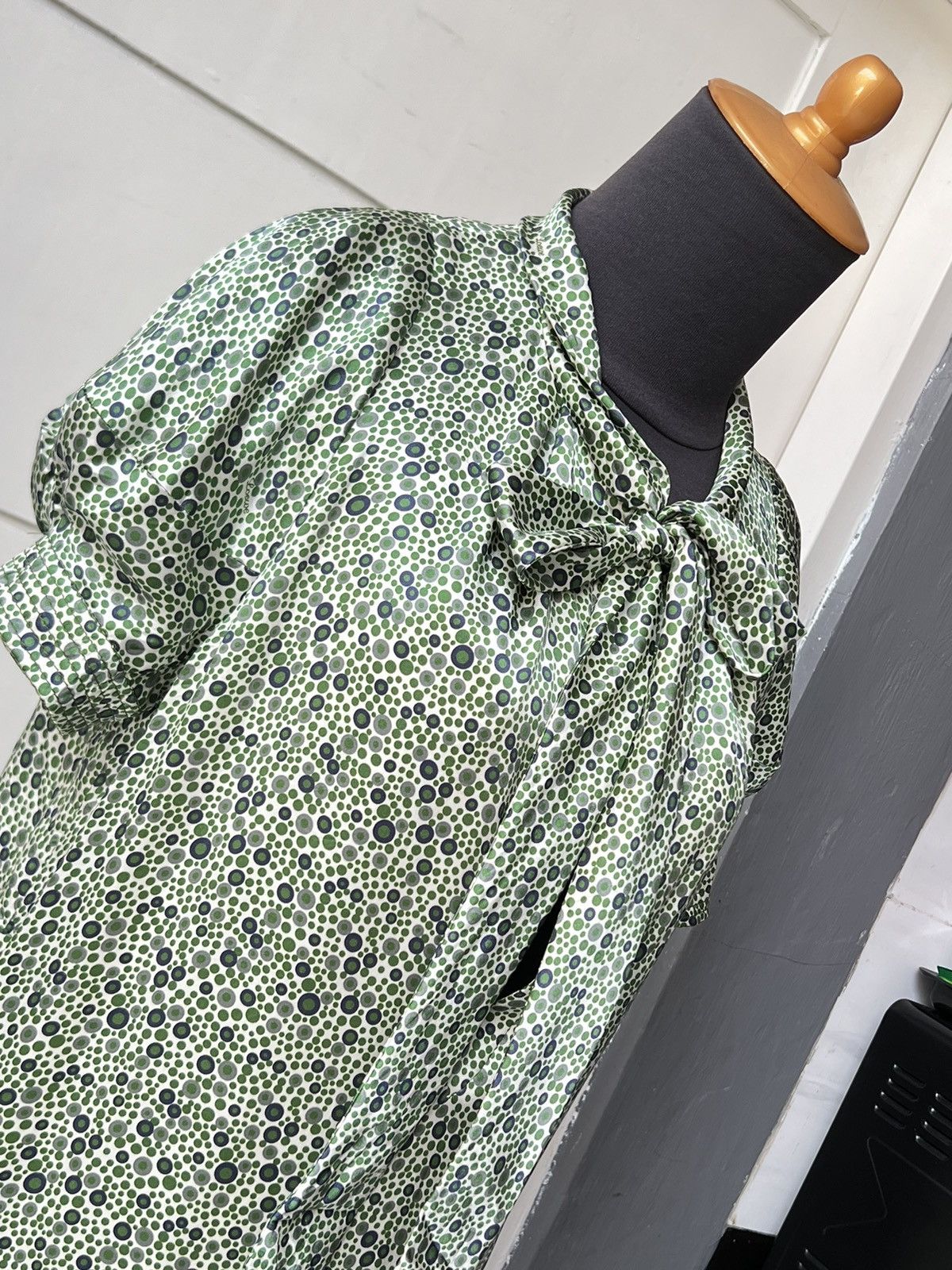 Loewe LOEWE Green Motive Dress Size S / US 4 / IT 40 - 4 Thumbnail