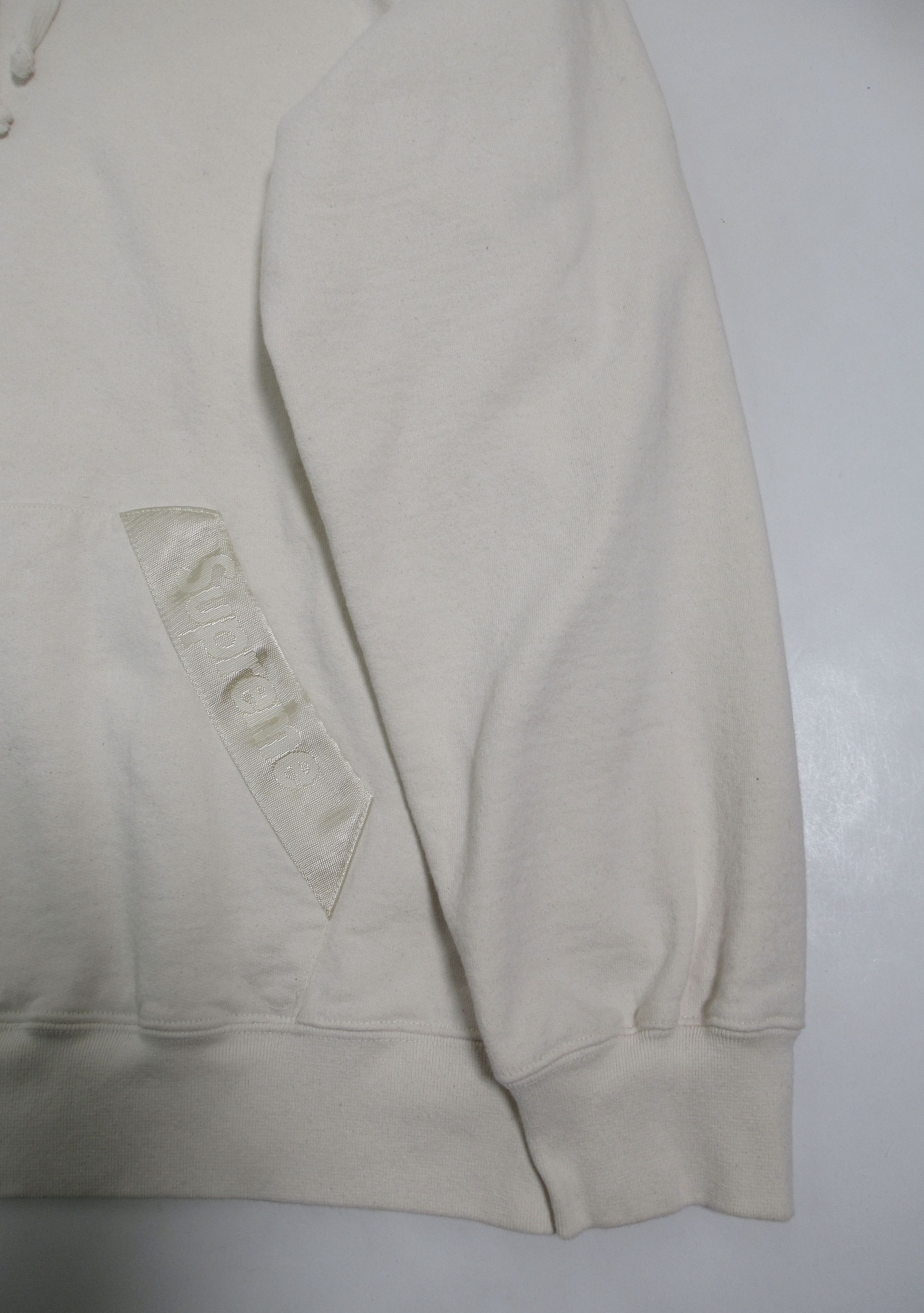 Supreme Supreme Tonal Webbing Hooded Sweatshirt Natural SS2020 Size US XL / EU 56 / 4 - 5 Thumbnail
