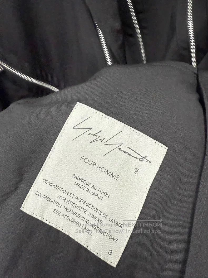 Yohji Yamamoto YOHJI YAMAMOTO Zippered wool suit Size US L / EU 52-54 / 3 - 5 Thumbnail