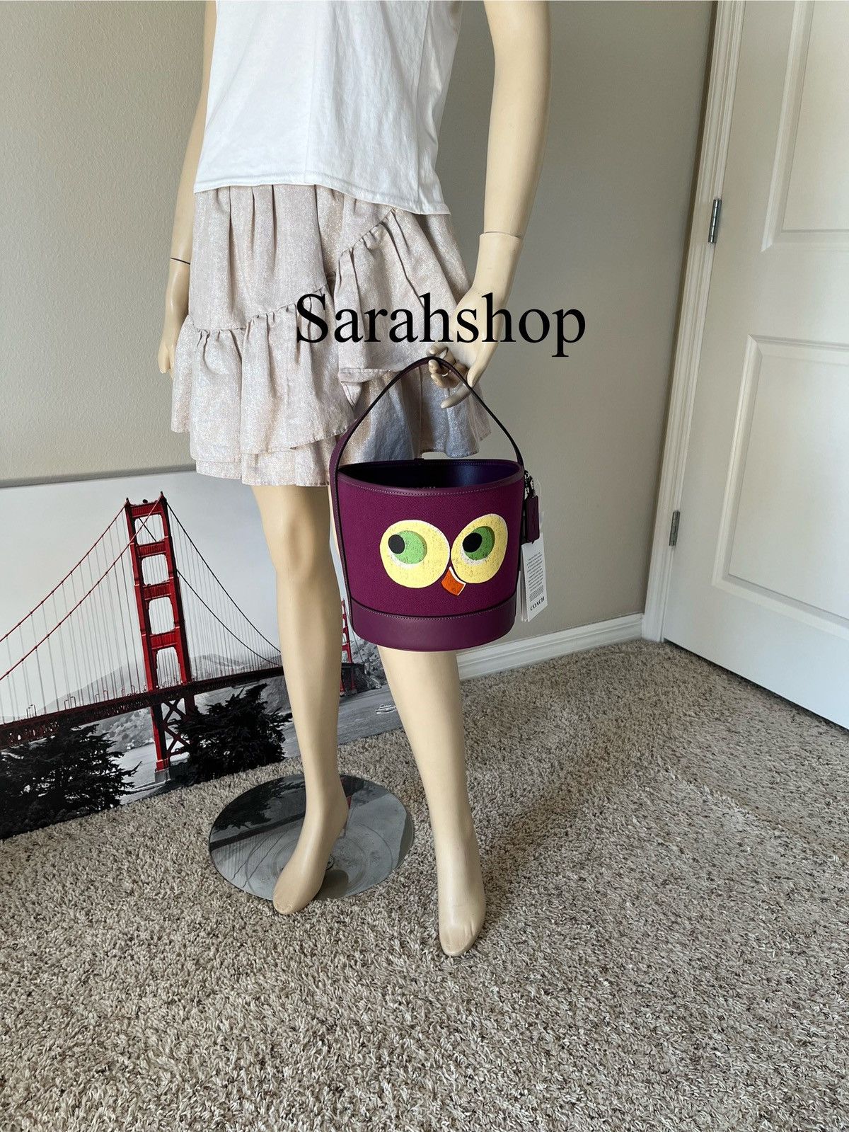 Coach Coach Trick Or Treat Bucket With Halloween Owl Size ONE SIZE - 5 Thumbnail