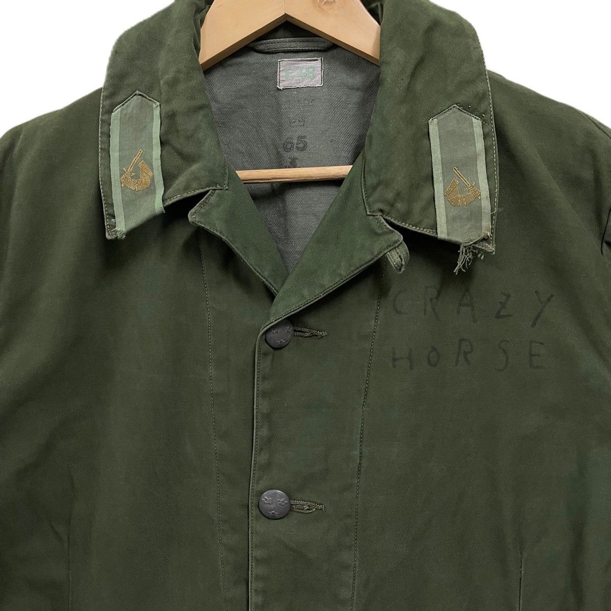 Hysteric Glamour Vintage Military Jacket C48 Crazy Horse Size US L / EU 52-54 / 3 - 4 Thumbnail