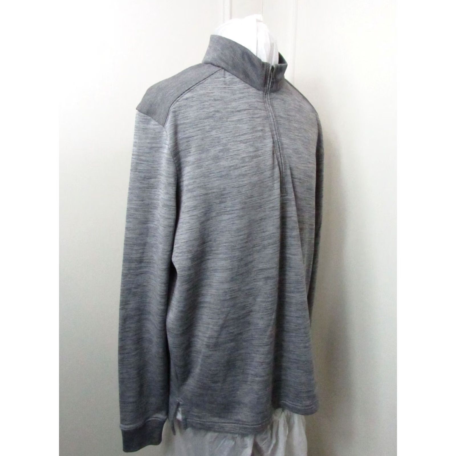KJUS KJUS Liam Techwool 1/4 Zip Pullover Gray Men Large Sweatshirt Golf Performance Pullover Size US L / EU 52-54 / 3 - 7 Thumbnail