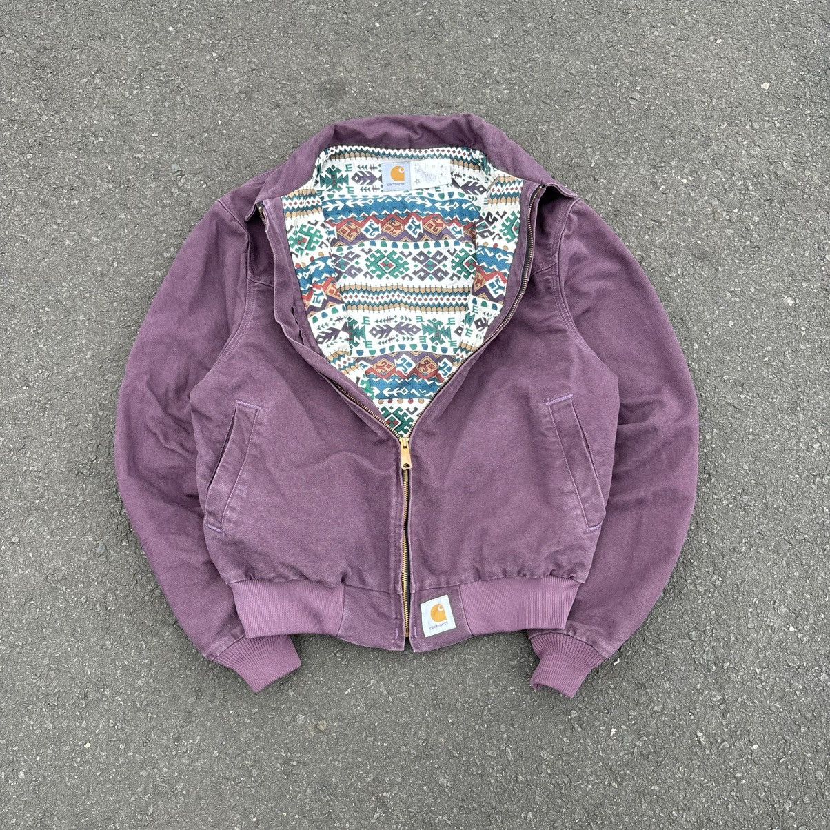 Carhartt × Streetwear × Vintage Carhartt aztec Santa Fe jacket 90s