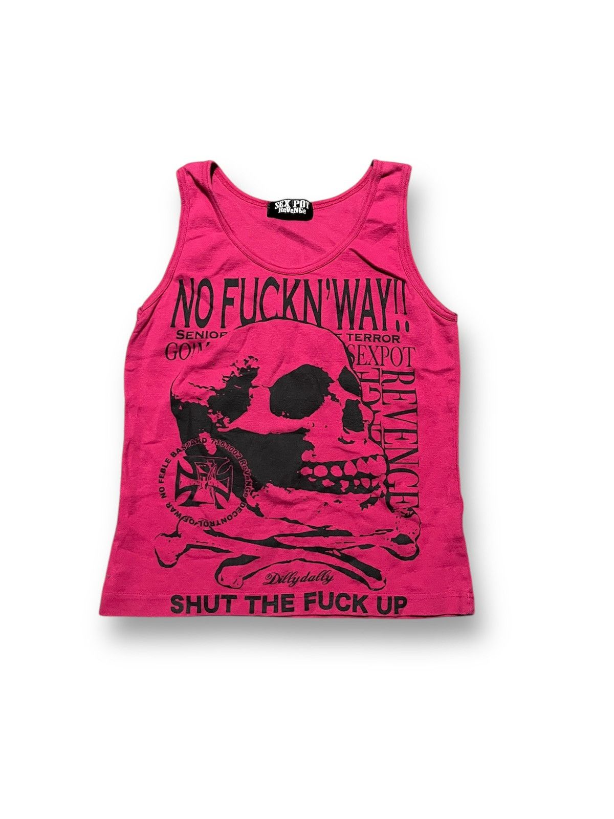 Sex Pot ReVeNGe Sex Pot ReVenGe Tank Top Pink Size M / US 6-8 / IT 42-44 - 1 Thumbnail