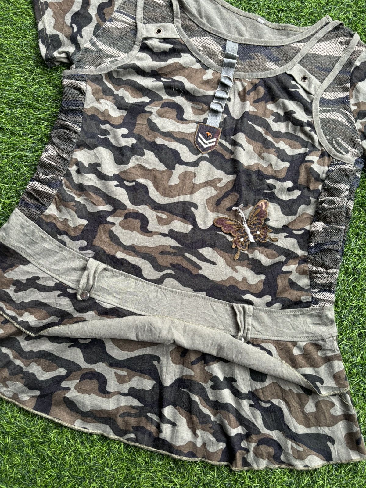 Hysteric Glamour Y2k Opium Camo Punk Style Women's Size L / US 10 / IT 46 - 4 Thumbnail