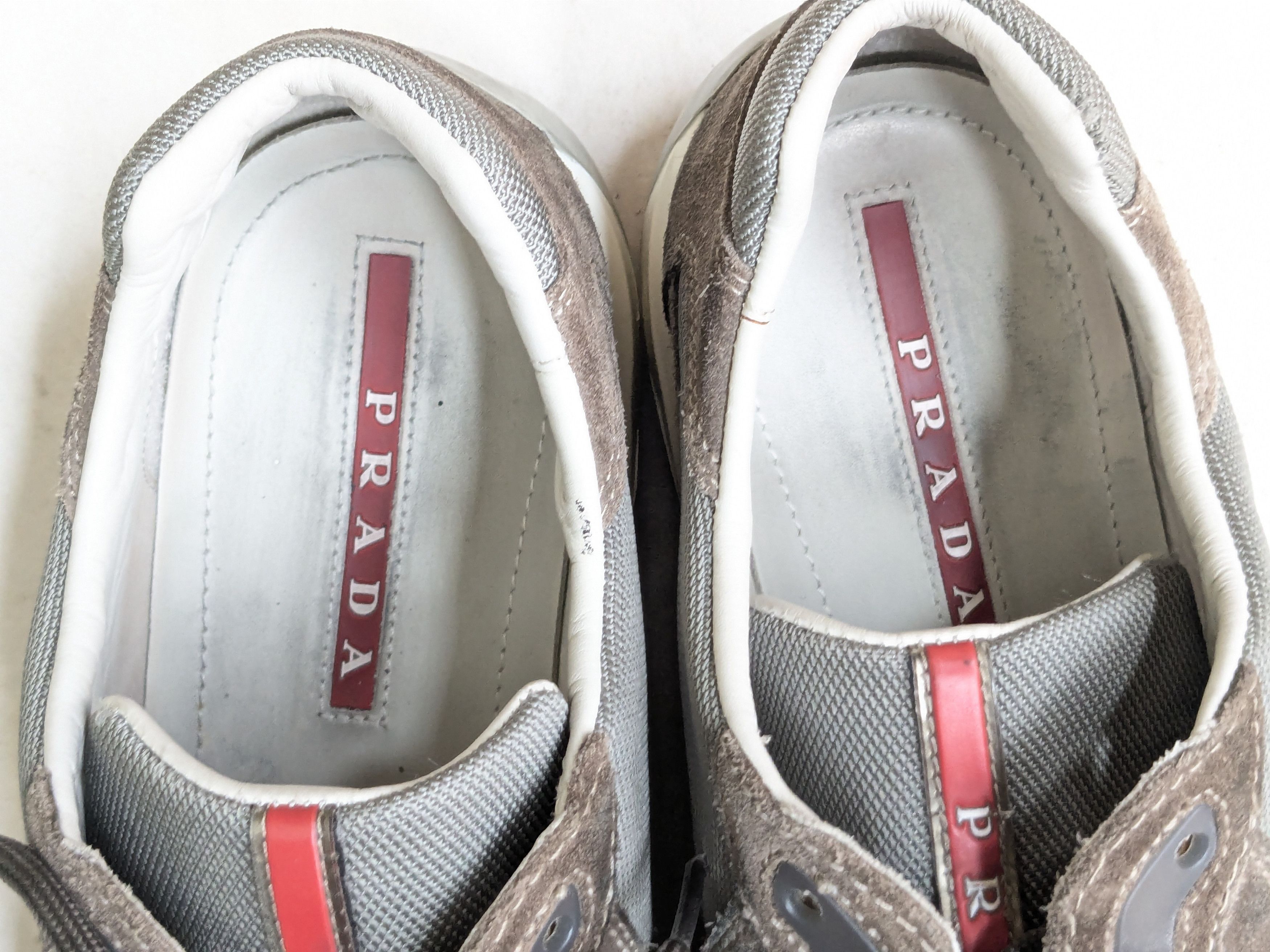 Prada Prada America's Cup Gray Suede 10 Low Top Size US 10 / EU 43 - 6 Thumbnail