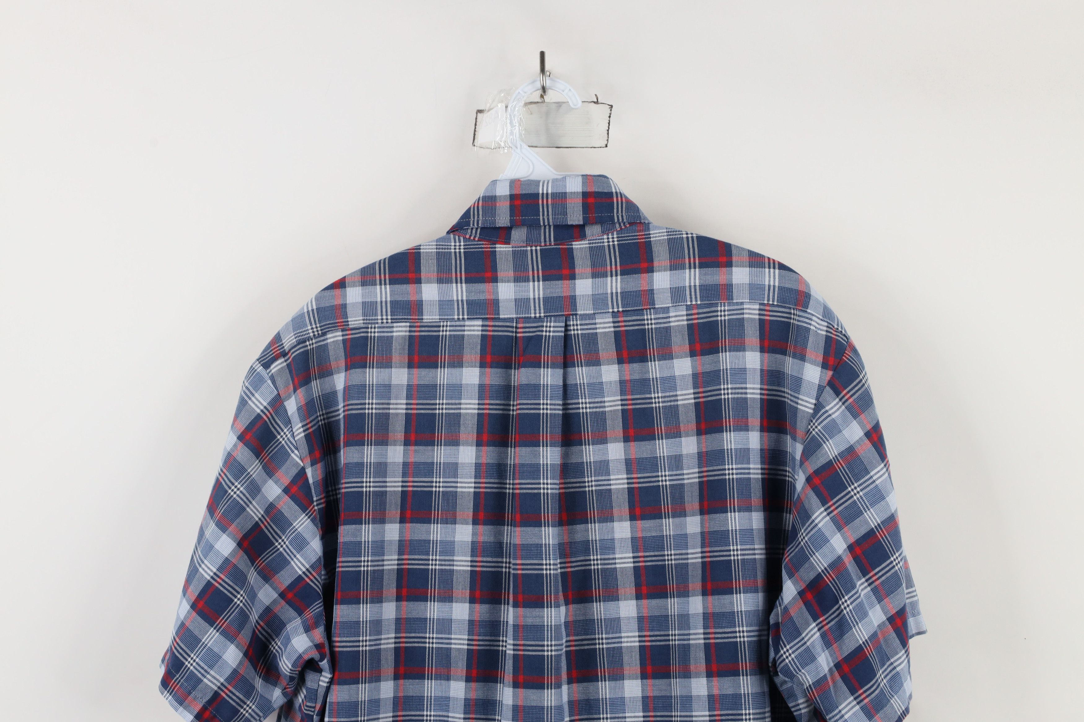 Vintage Vintage 90s Streetwear Short Sleeve Collared Button Shirt Size US XL / EU 56 / 4 - 7 Thumbnail