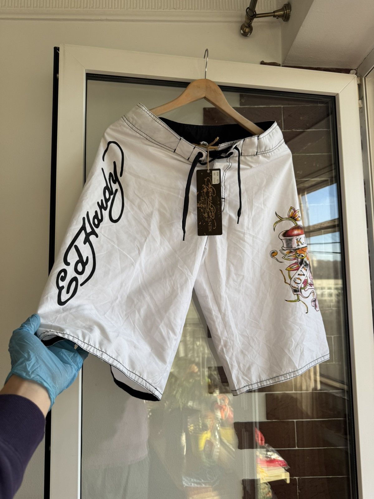 Ed Hardy New Ed hardy shorts Size US 31 - 1 Thumbnail