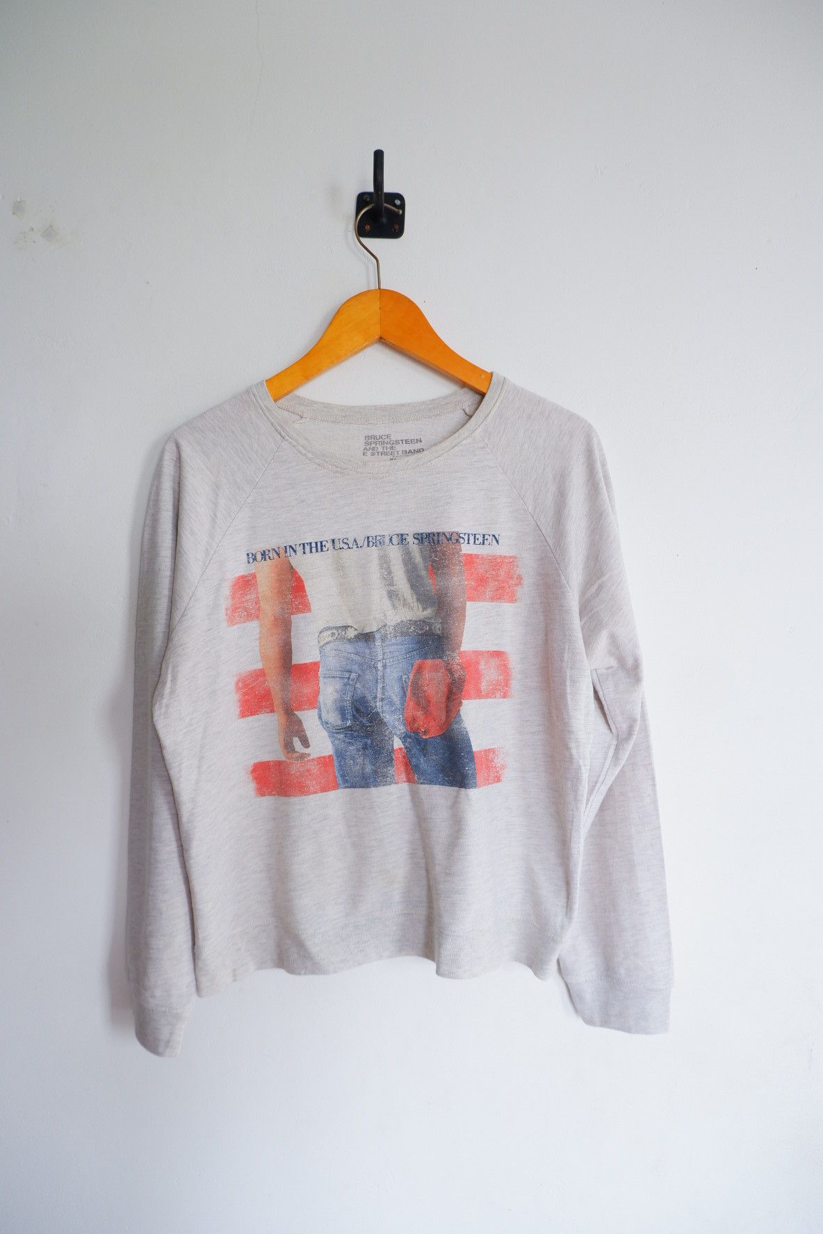 Band Tees Vintage 90s Bruce Springsteen Usa Flag Crewneck Size US M / EU 48-50 / 2 - 1 Thumbnail