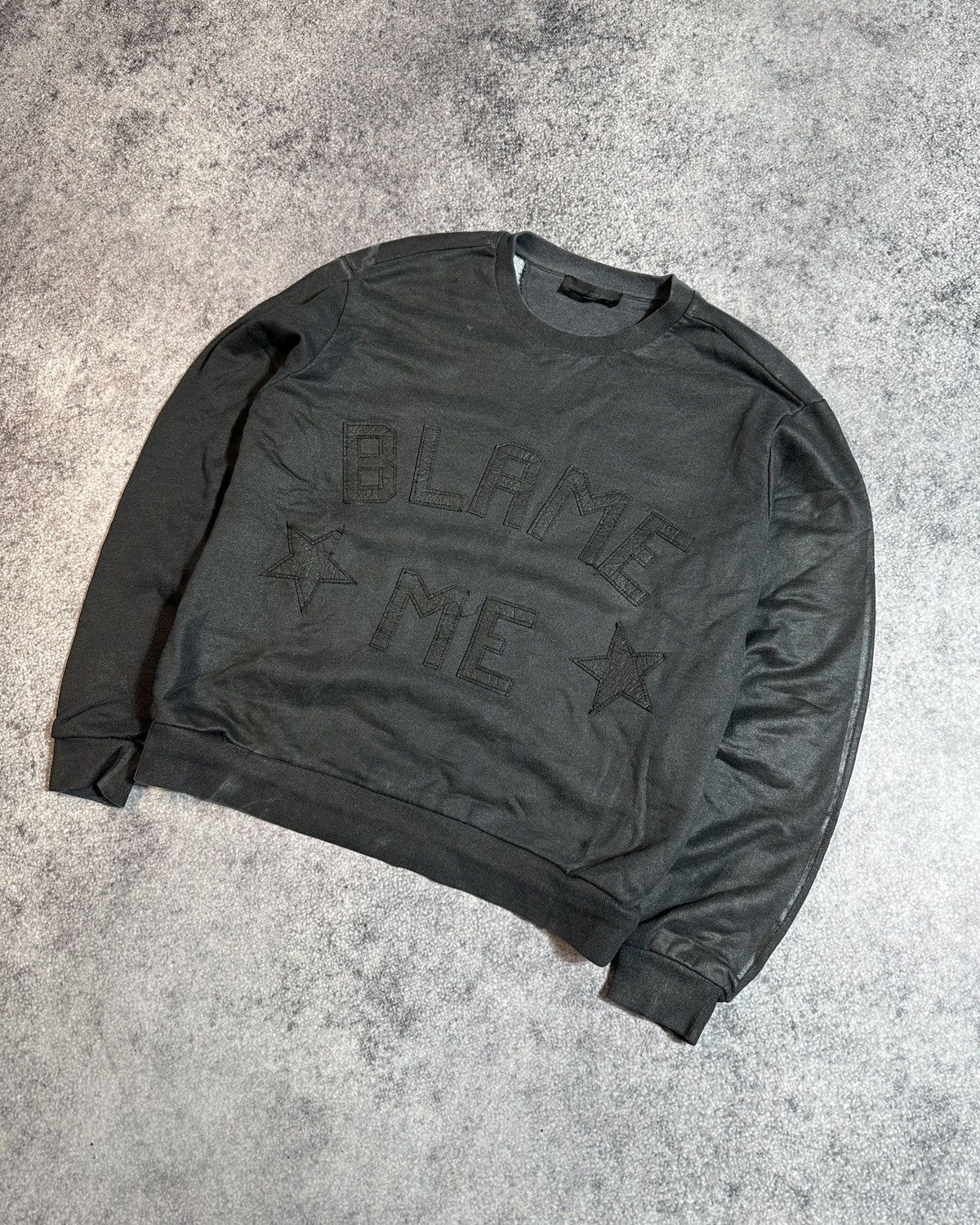 Diesel Black Gold Y2K Vintage Diesel Black Gold Sweatshirt Avant Garde Opium S Size US M / EU 48-50 / 2 - 1 Thumbnail
