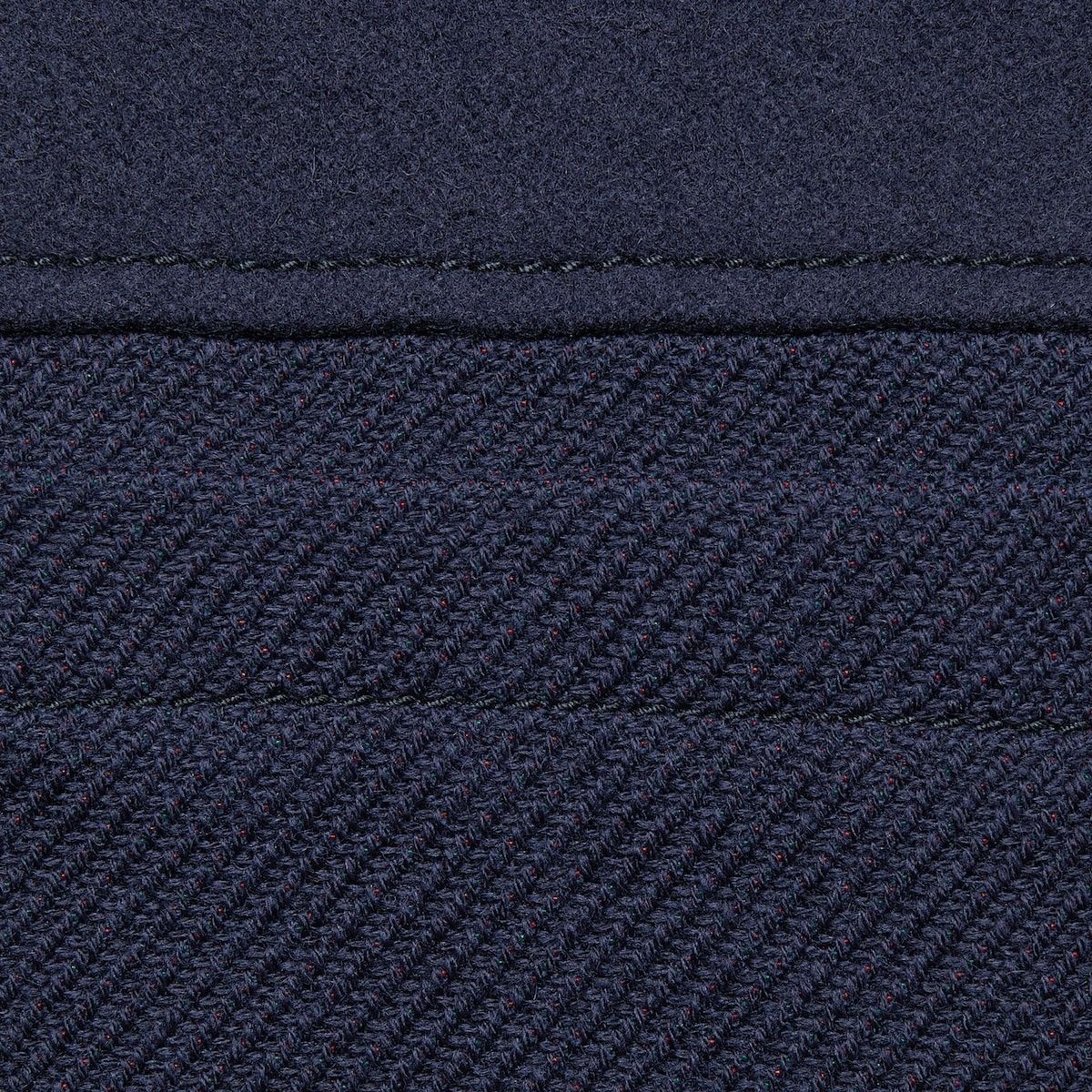 Gucci o1mt1gz0425 Wool Jacket With Web in Dark Blue Size US XL / EU 56 / 4 - 4 Thumbnail
