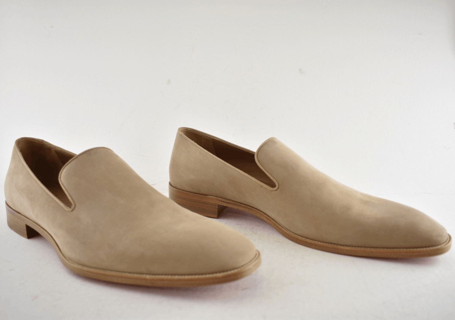 Christian Louboutin Mens Danny Flex Flat Lionne Beige Calf Dress Loafer 42 9 Size US 9 / EU 42 - 4 Thumbnail