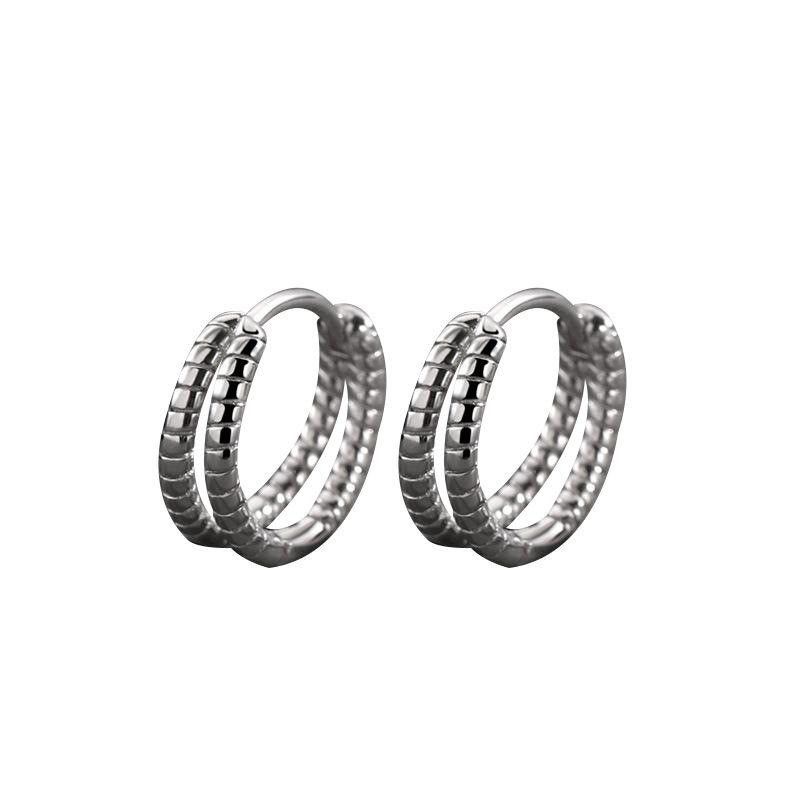 Jewelry Matchless Earrings One Pairs Chrome Jewelry Size ONE SIZE - 5 Thumbnail