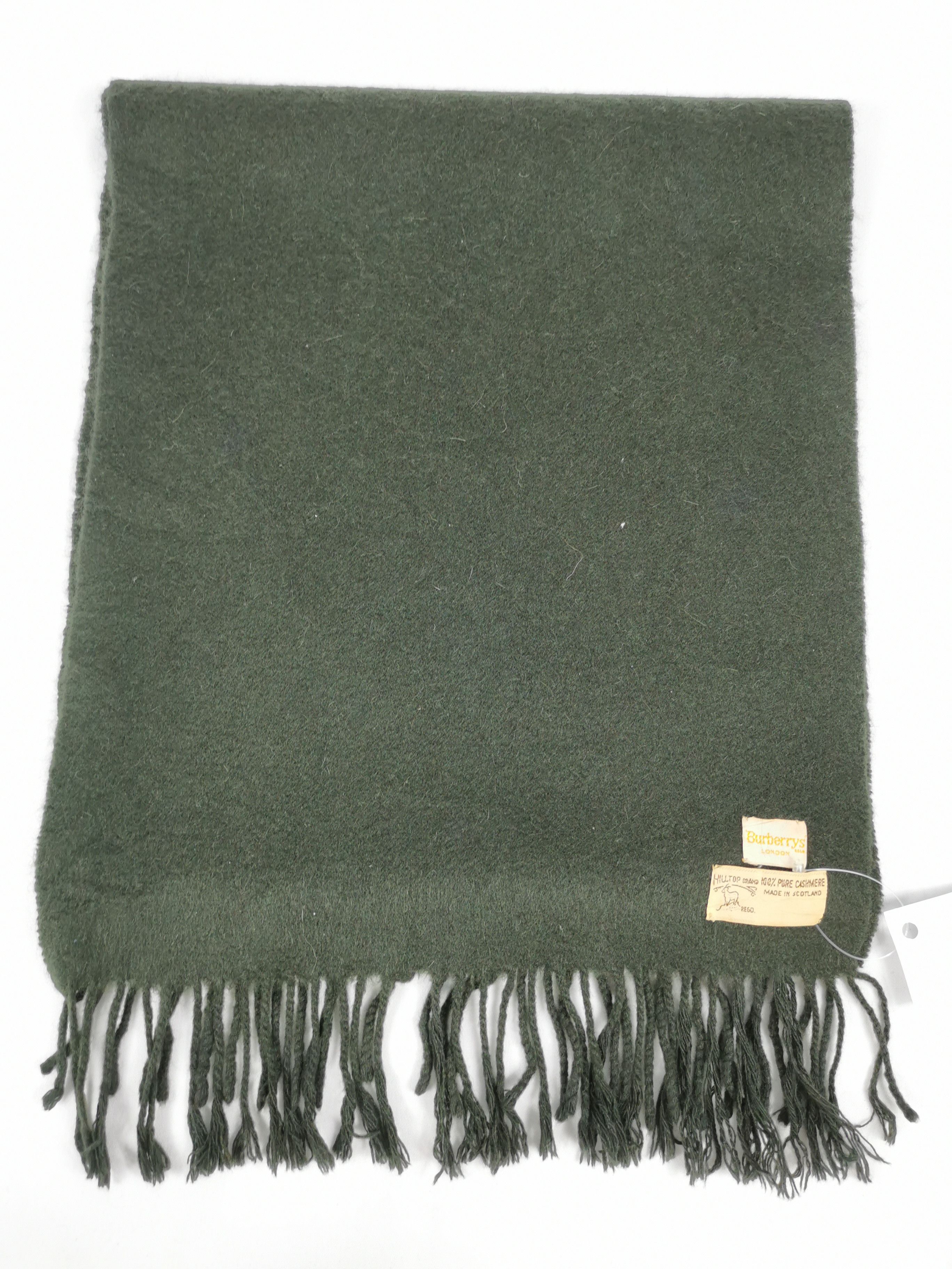 Burberry cashmere scarf muffler