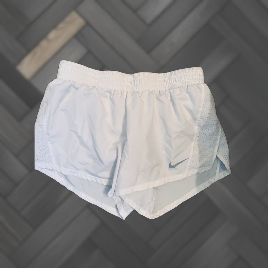 Nike Nike Dry Fit 10K Womens Running Shorts 895863 100 Size Medium White Size 32" / US 10 / IT 46 - 1 Thumbnail