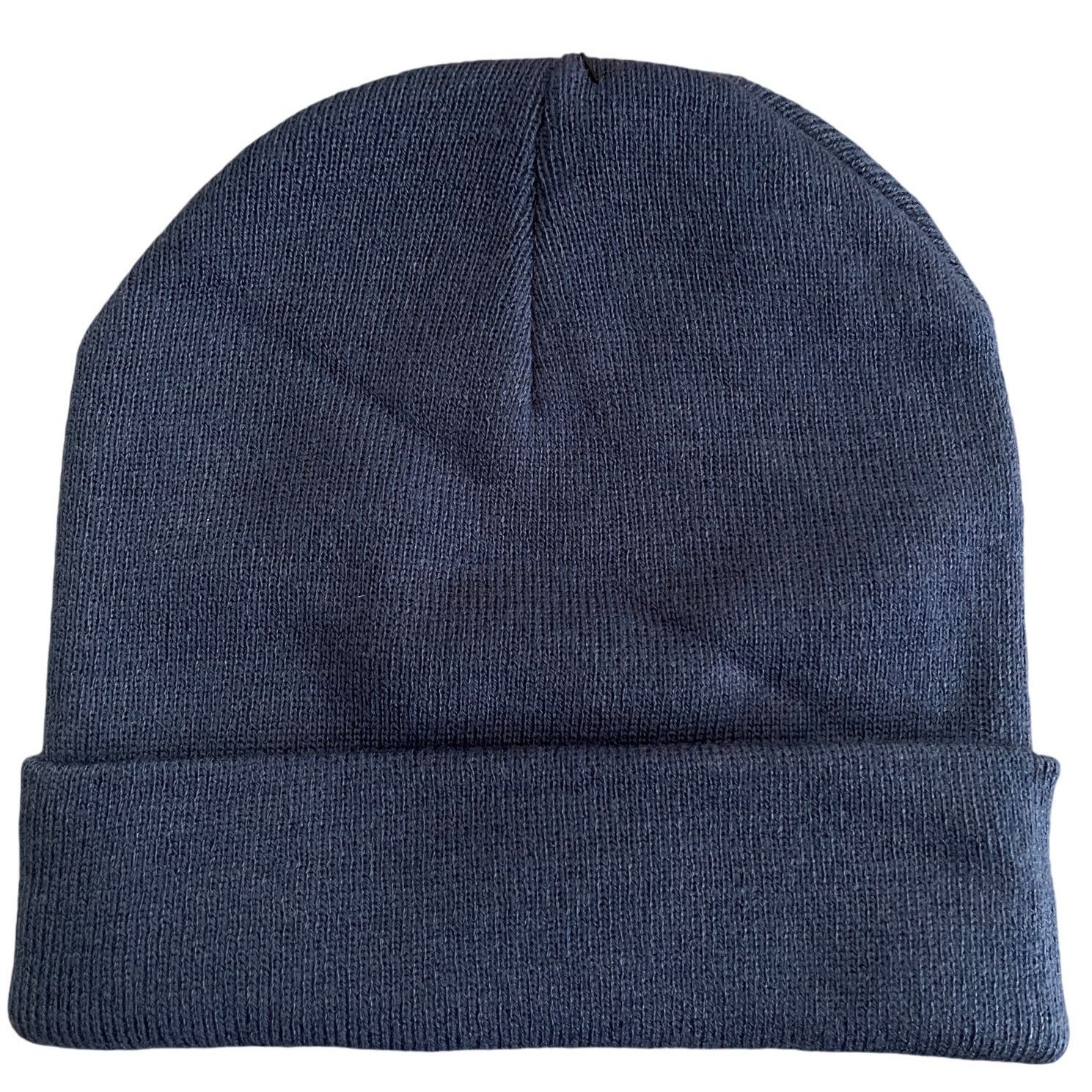 Bass Bass Outdoor Men's Rib Knit Beanie Hat Indigo Blue One Size Size ONE SIZE - 2 Thumbnail