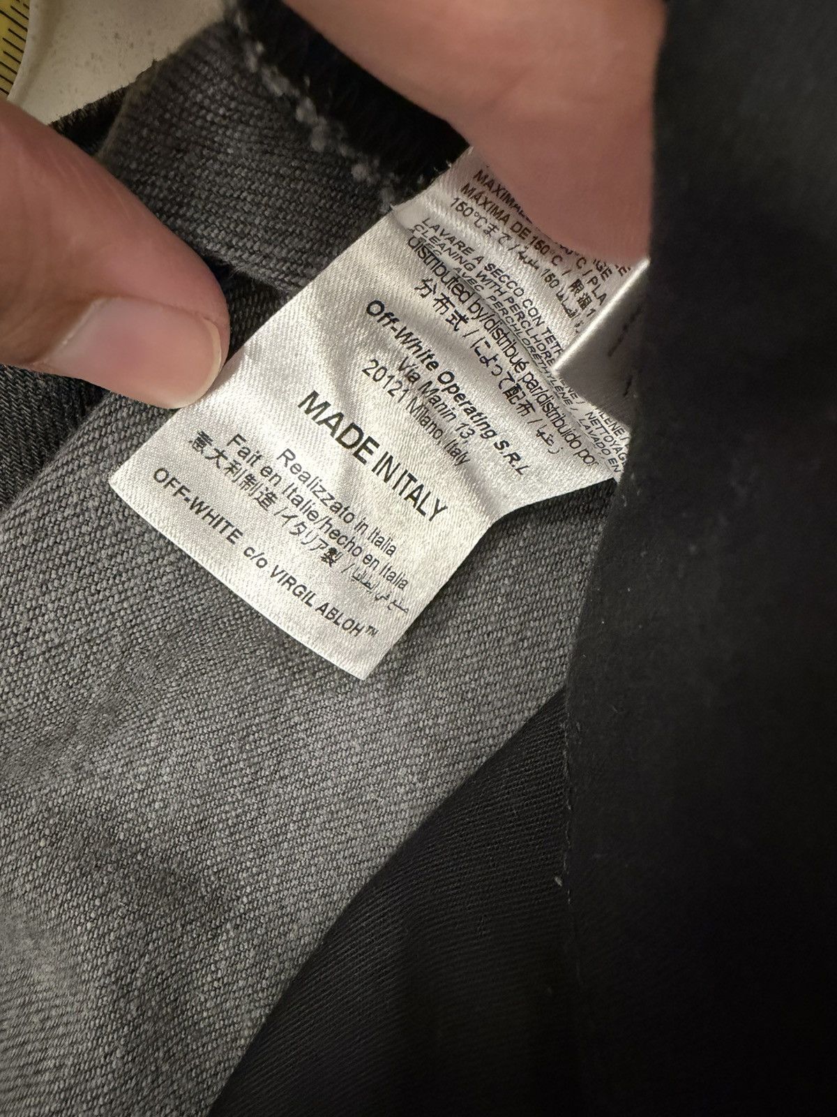 Off-White Off white jeans Size US 29 - 11 Thumbnail