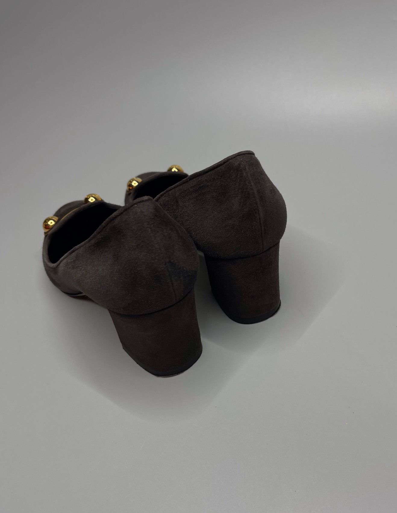 Dolce & Gabbana Rare Dolce Gabbana Suede Heels Size US 6 / IT 36 - 8 Thumbnail