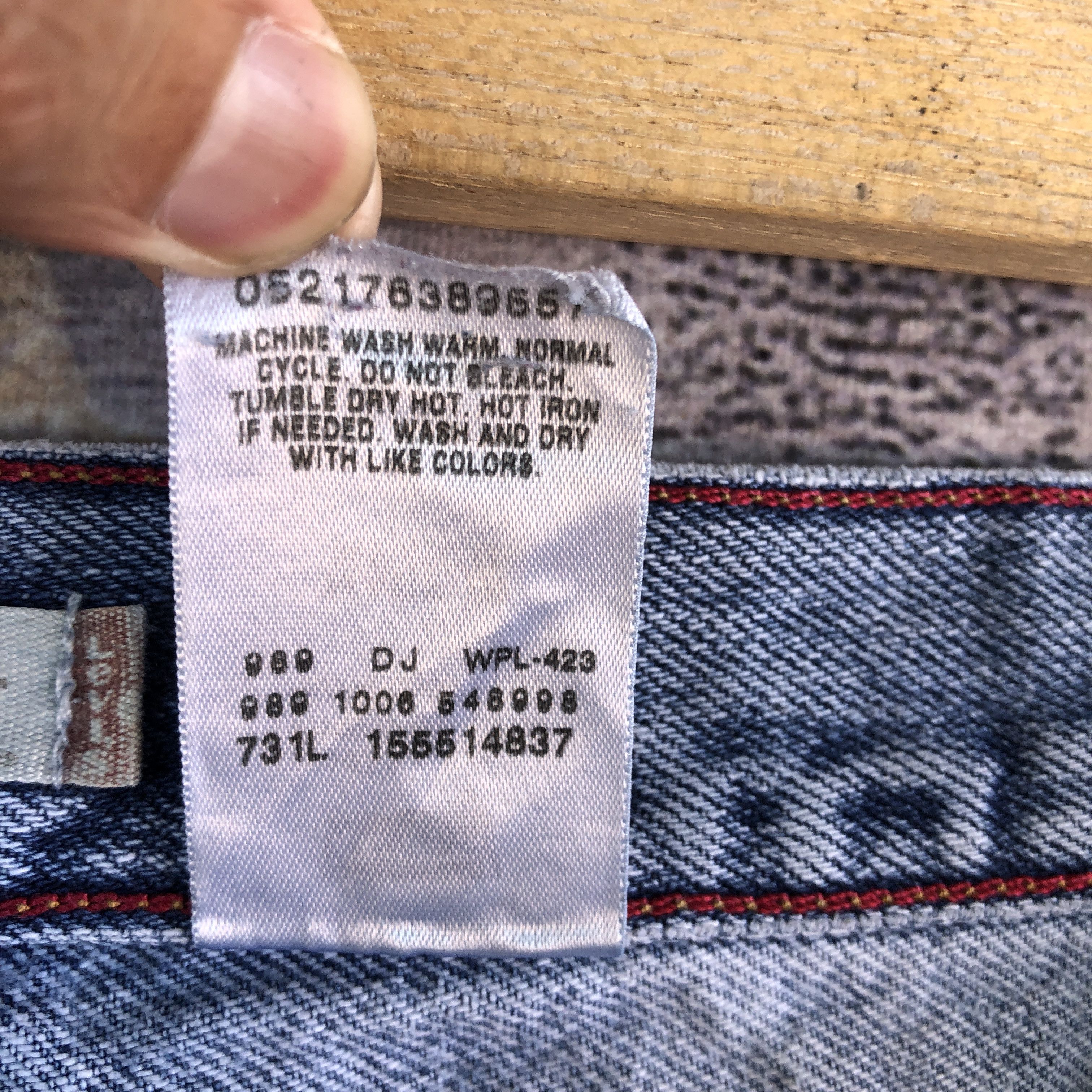 Levi's Vintage Levis 550 Faded Jeans Tapered Light Wash Denim Size 28" / US 6 / IT 42 - 10 Thumbnail