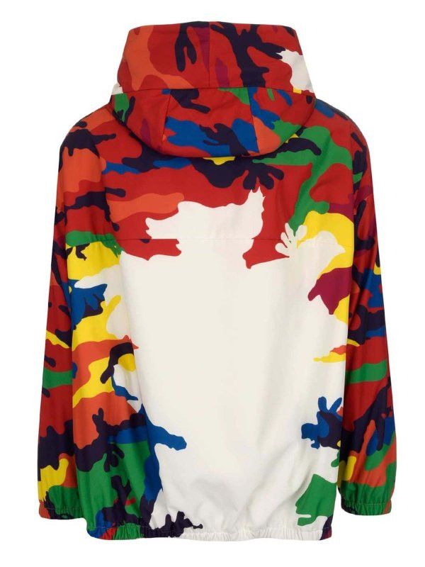 Valentino o1y0525 Logo Hooded Jacket in Multicolor Size US S / EU 44-46 / 1 - 3 Thumbnail