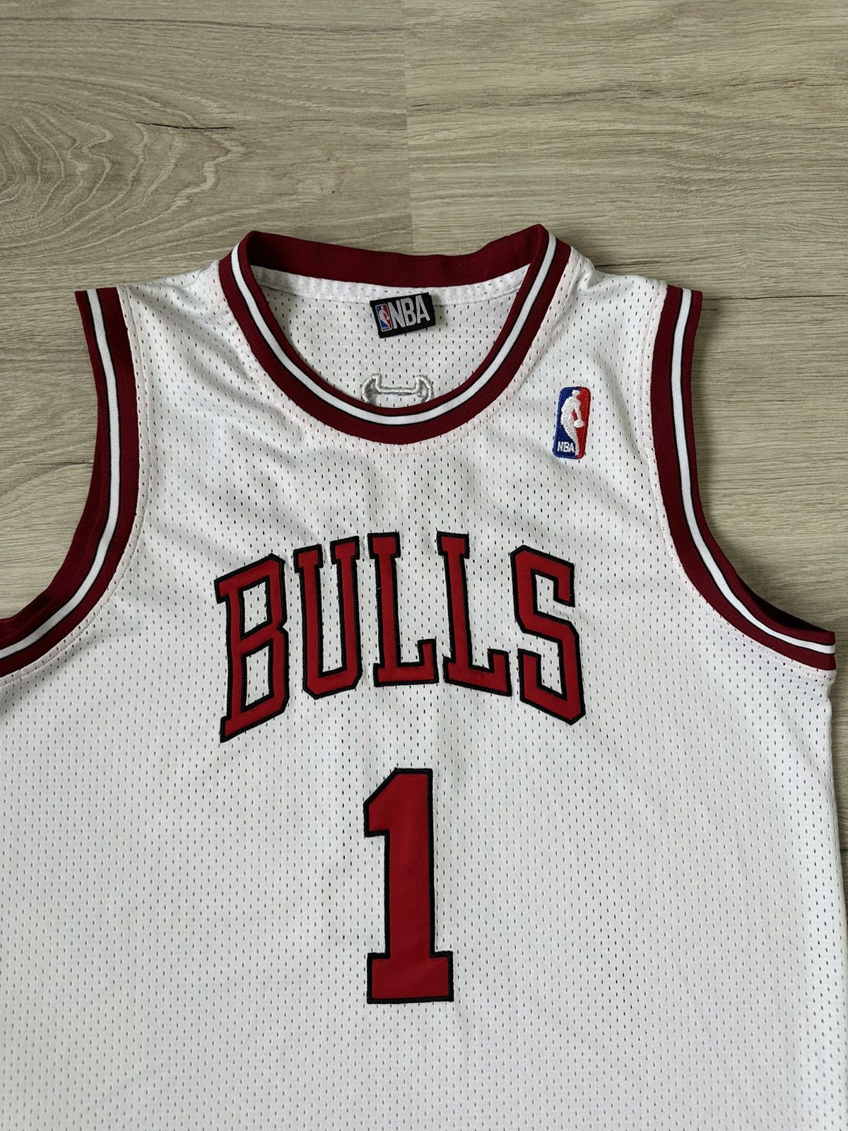 NBA NBA Bulls Shirt Rose Jersey Size US M / EU 48-50 / 2 - 6 Thumbnail