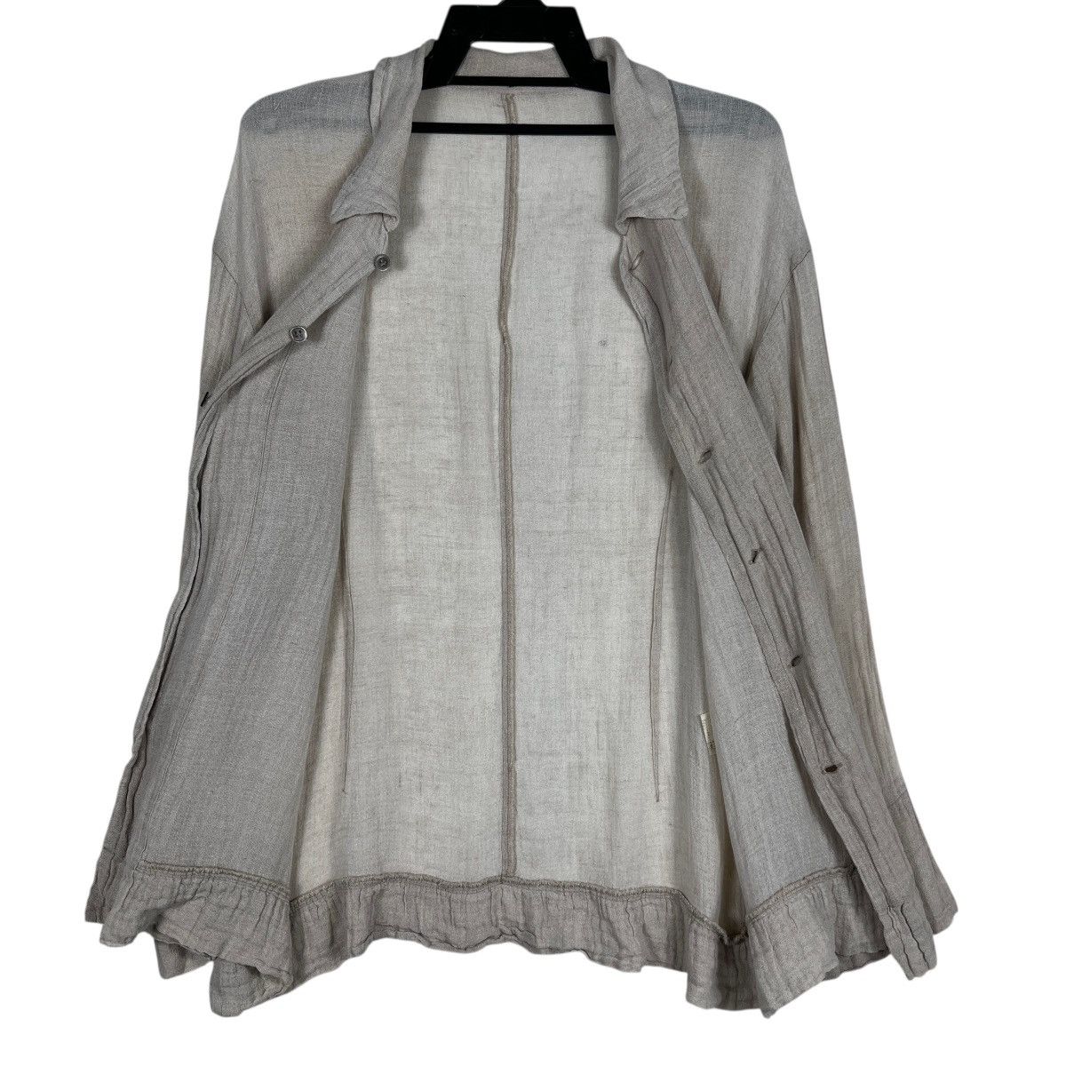 Issey Miyake 🔥 PLANTATION ISSEY MIYAKE HEMP SHIRT Size US L / EU 52-54 / 3 - 6 Thumbnail