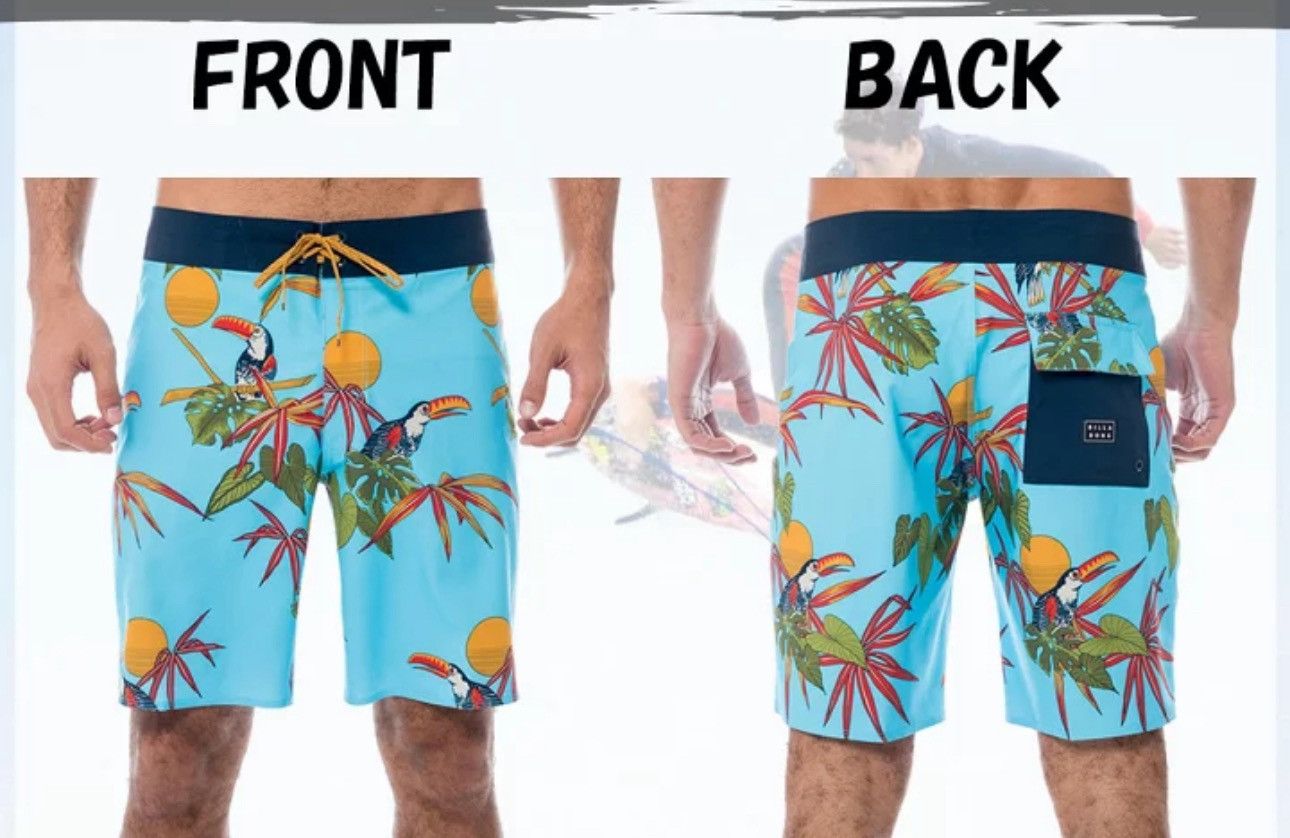 Billabong Billabong surf hawaiian short Size US 32 / EU 48 - 2 Thumbnail
