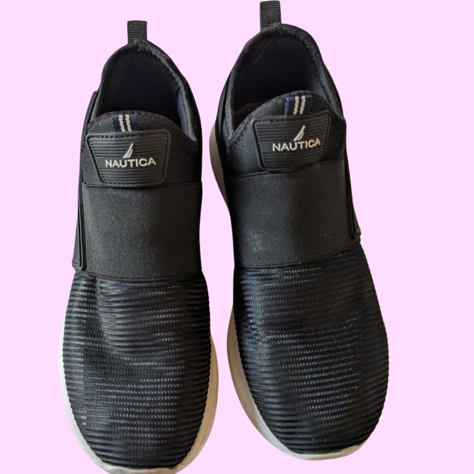 Nautica Nautica Women Size 6.5 Fashion Slip-On Sneaker Comfortable Size US 6.5 / IT 36.5 - 11 Thumbnail