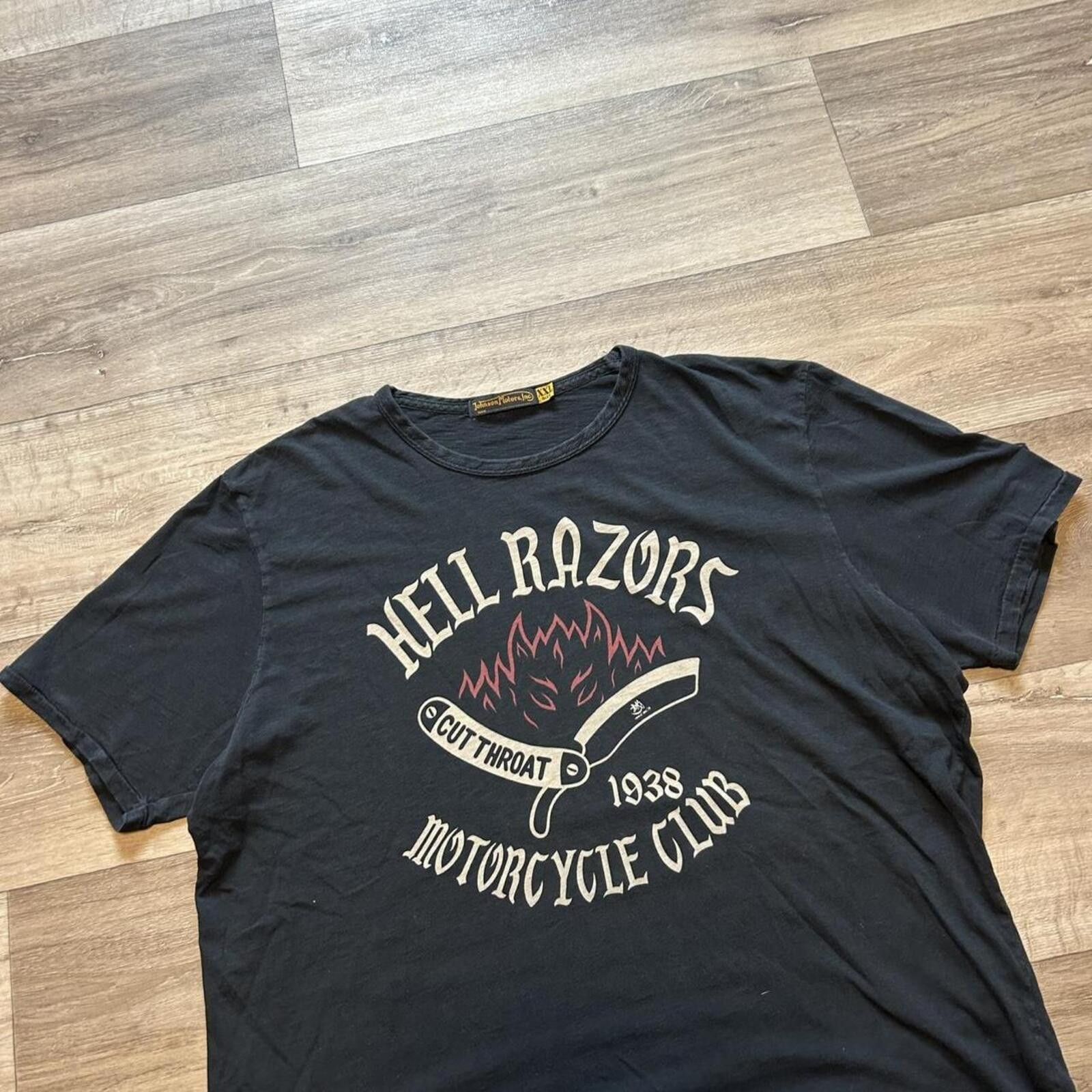 West Coast Choppers Vintage y2k Hell Razors black biker t shirt Size US XXL / EU 58 / 5 - 3 Thumbnail