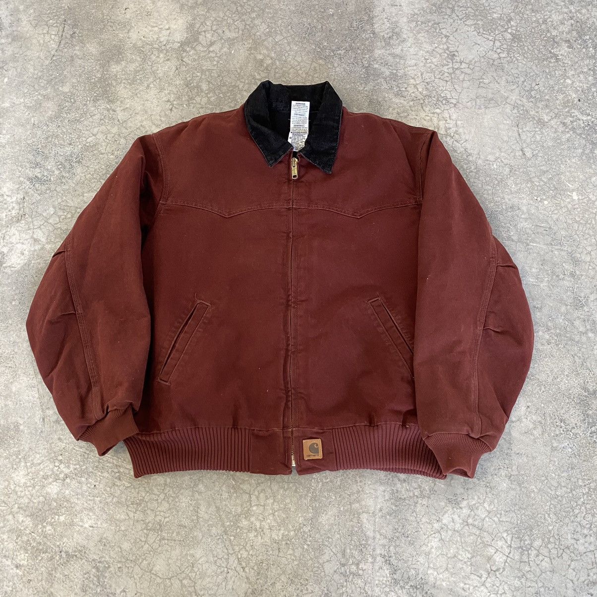 Carhartt Vintage Carhartt Santa Fe Clay Work Jacket J14 Size US XXL / EU 58 / 5 - 2 Thumbnail
