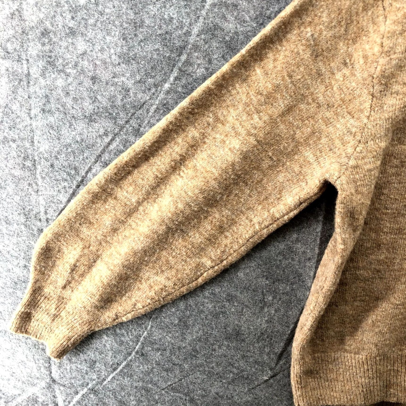 H&M H&M Oversized Turtleneck Sweater Womens XS With Wool Tan Soft Camel Cozy Knit Size XS / US 0-2 / IT 36-38 - 5 Thumbnail