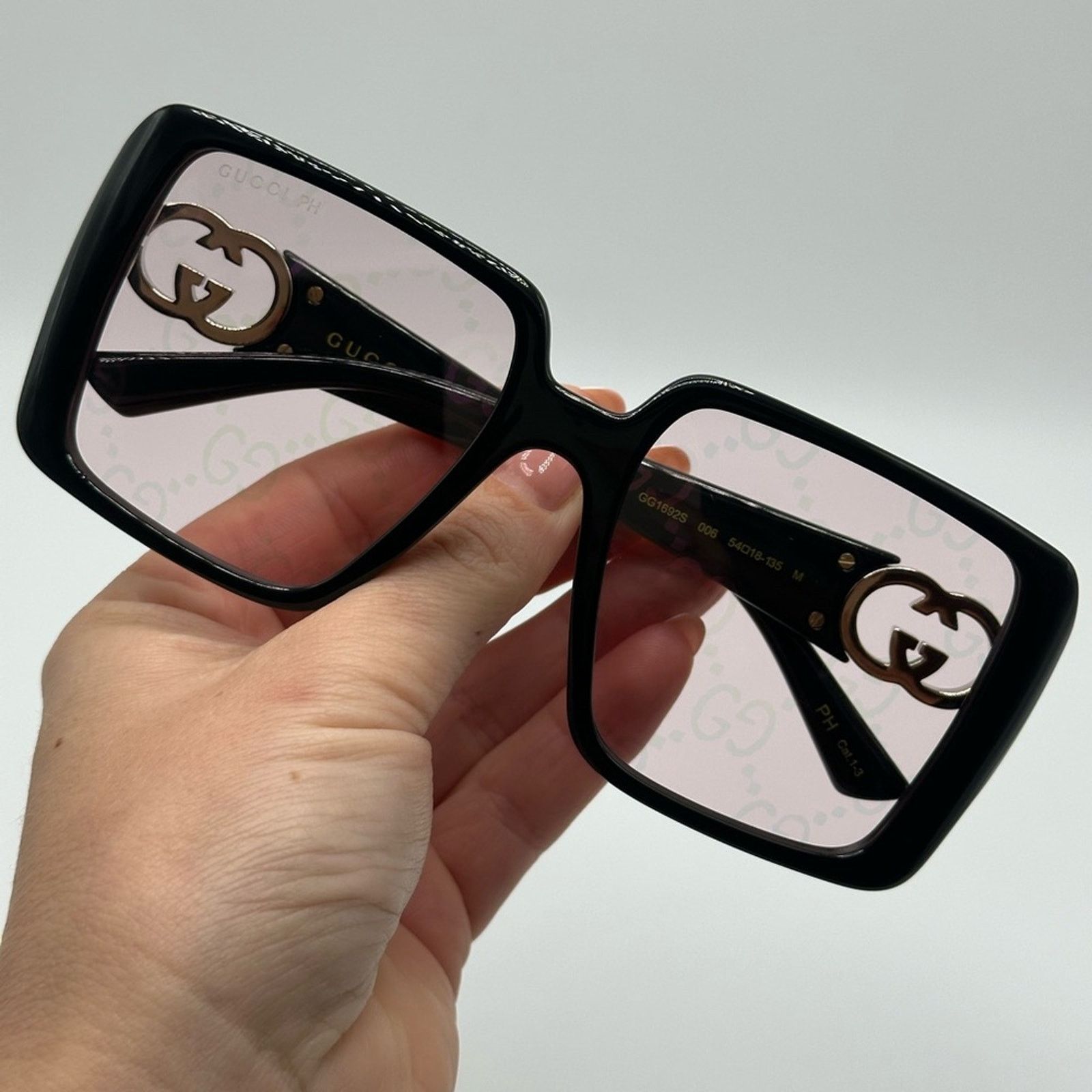 Gucci NEW GUCCI Sunglasses GG1692S 006 Photochromic Pink Women Size ONE SIZE - 9 Thumbnail