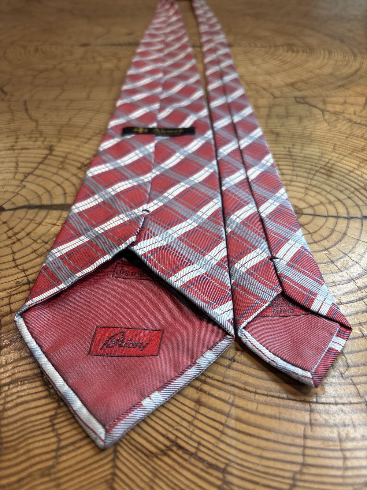 Brioni Rare Brioni Silk Tie — Ahmed Custom Clothier Edition Size ONE SIZE - 6 Thumbnail