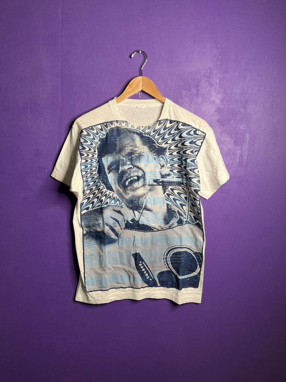 Vintage Vintage 80s Country artist big print art t-shirt Size US M / EU 48-50 / 2 - 1 Thumbnail