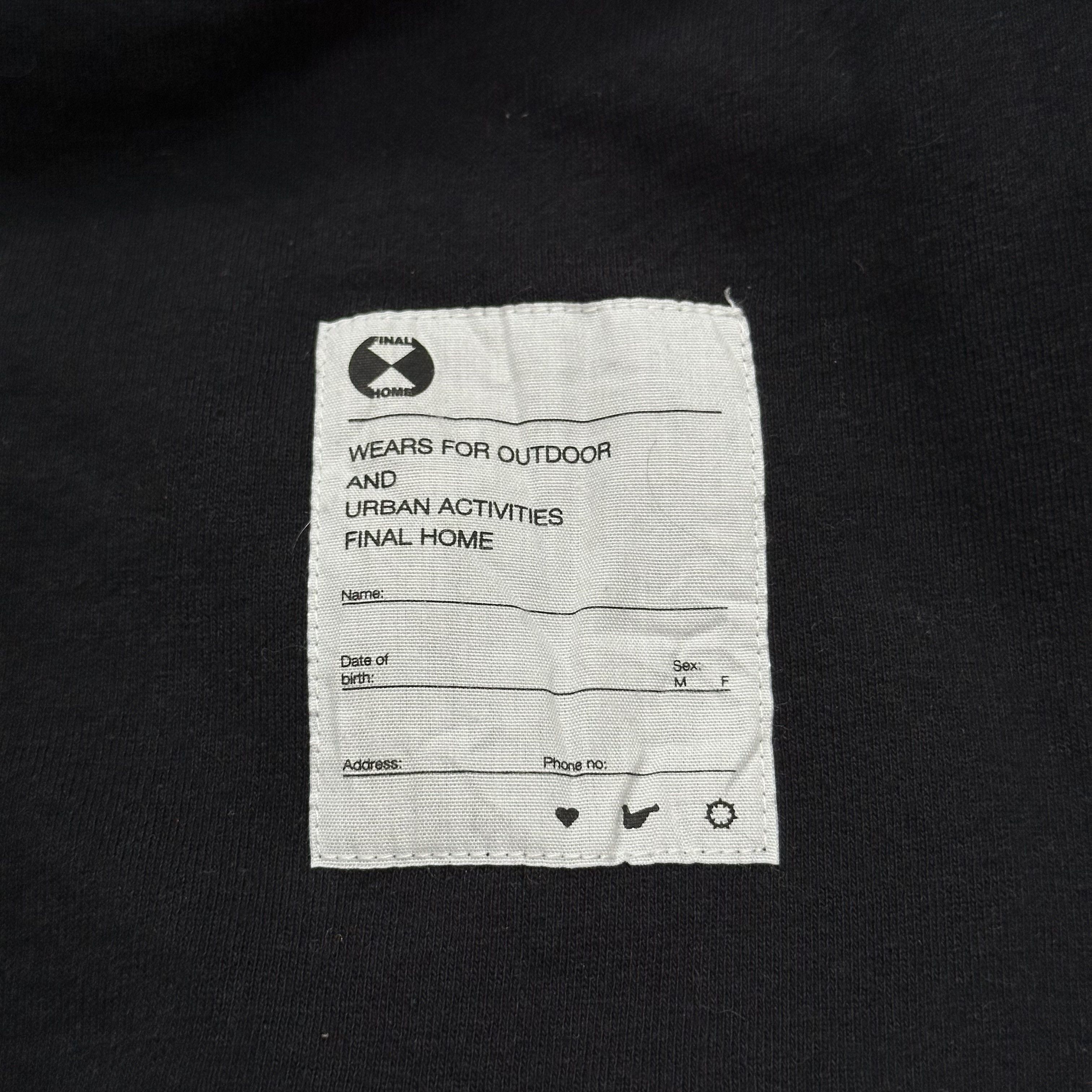 Final Home × Issey Miyake Final Home Sleeve Transformable Hoodie Size US M / EU 48-50 / 2 - 8 Thumbnail