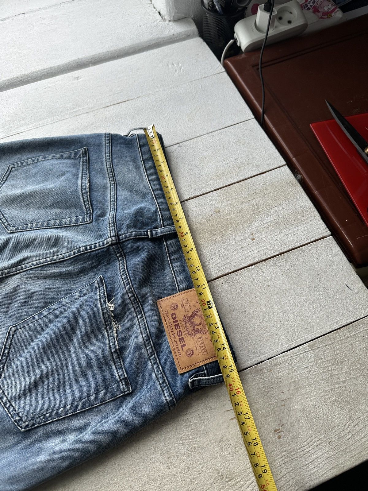 Diesel 🚨 DIESEL IFSIXWASNINE JEANS DENIM RARE Y2K FIT GOTHIC PUNK Size 30" / US 8 / IT 44 - 16 Thumbnail