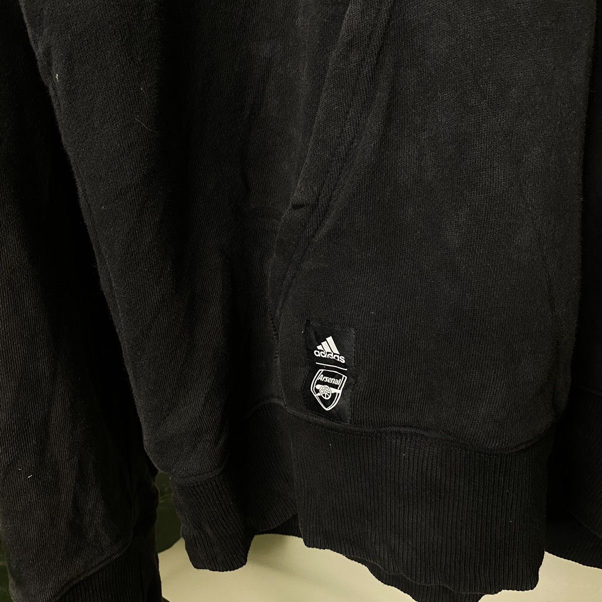 Adidas Vintage Y2K Adidas x Arsenal Hoodie Size US XL / EU 56 / 4 - 3 Thumbnail