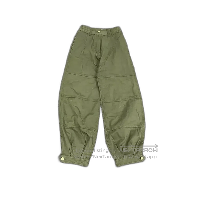 Loewe Loewe Green Cargo Pants Size 32. Size US 32 / EU 48 - 1 Thumbnail