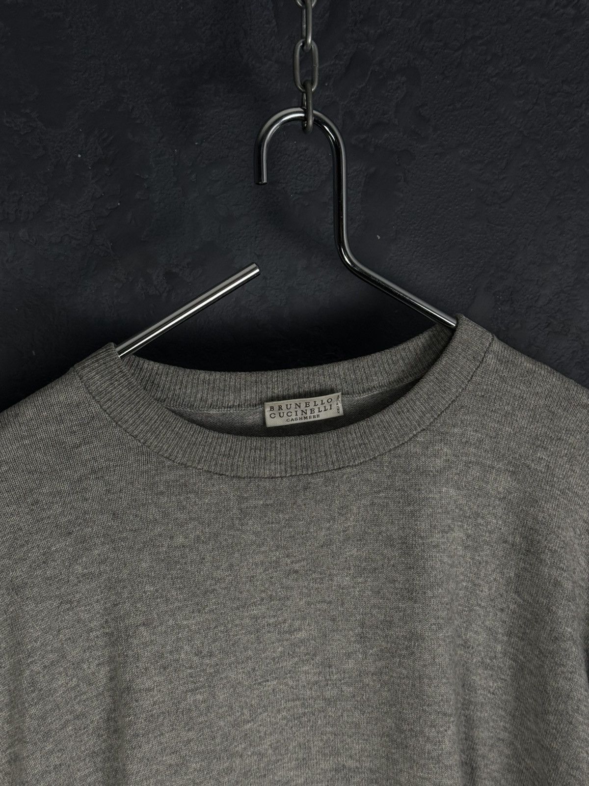 Brunello Cucinelli BRUNELLO CUCINELLI Cashmere Elbow Patch Sweater Size US M / EU 48-50 / 2 - 5 Thumbnail