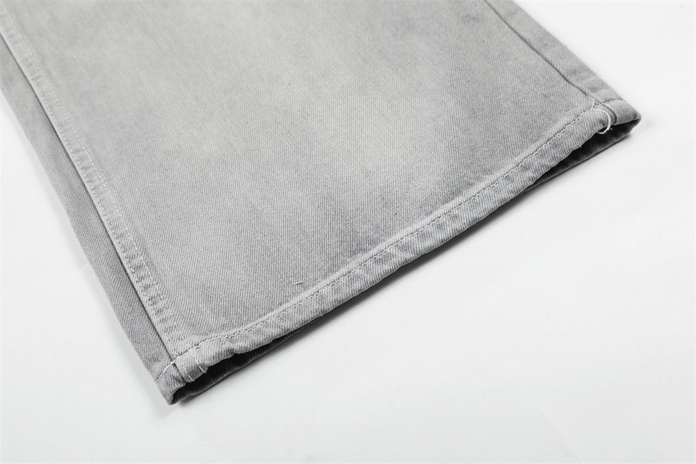 Jean Men's Retro Gradient-Wash Loose-Fit Distressed Jeans Size US 32 / EU 48 - 6 Thumbnail