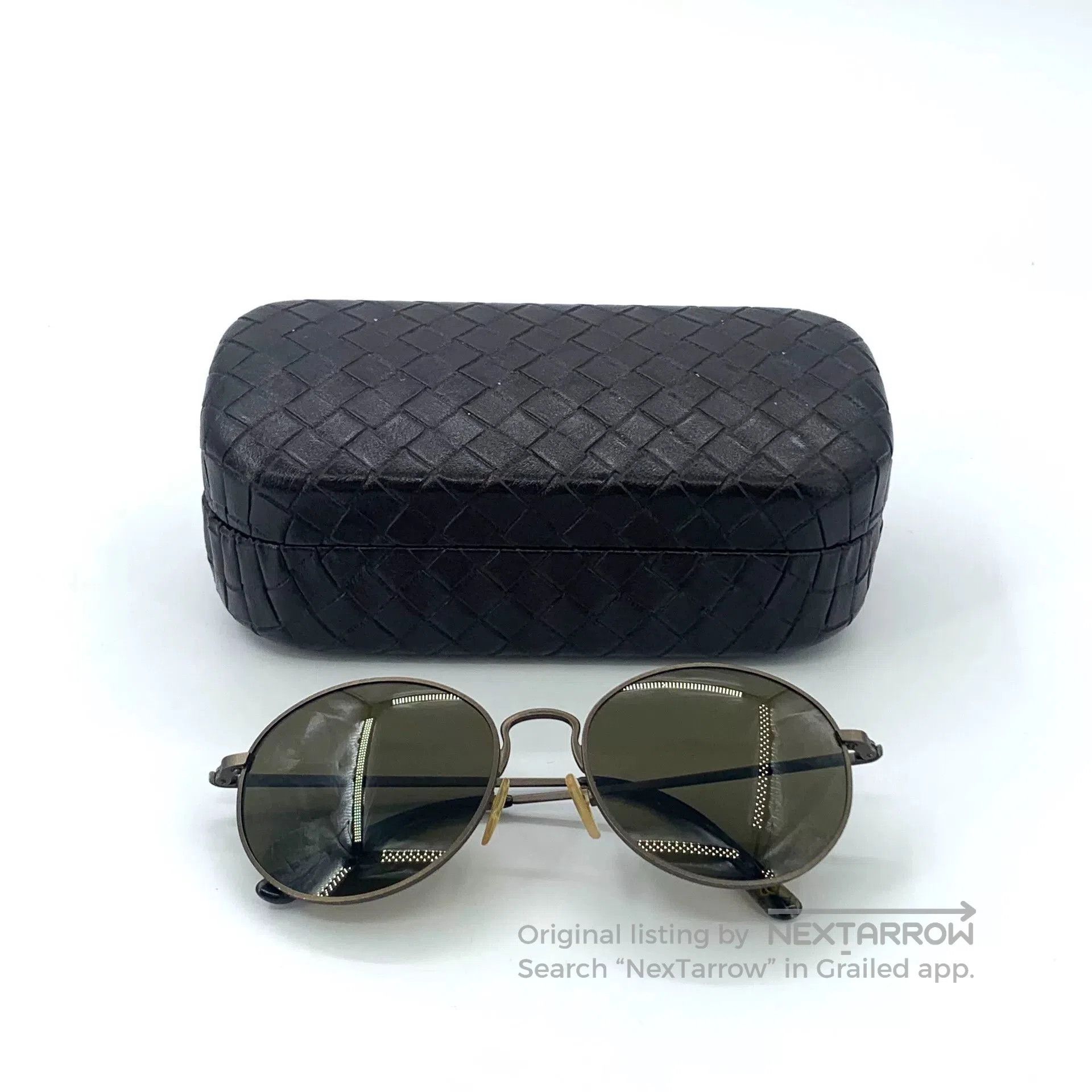 Bottega Veneta Bottega Veneta Green Sunglasses. Size ONE SIZE - 5 Thumbnail