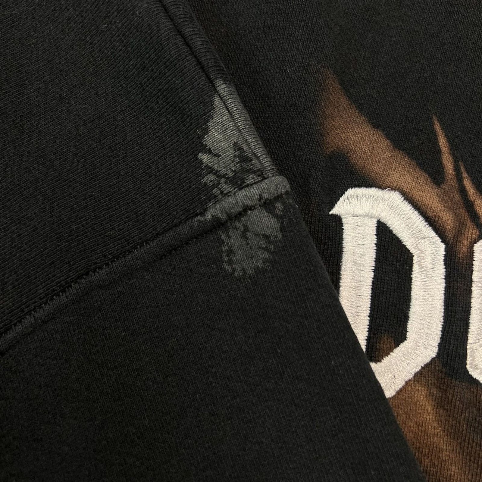 AC/DC × Band Tees × Vintage Vintage AC/DC Hoodie Bleached Alstyle Heavyweight Pullover Size US L / EU 52-54 / 3 - 3 Thumbnail