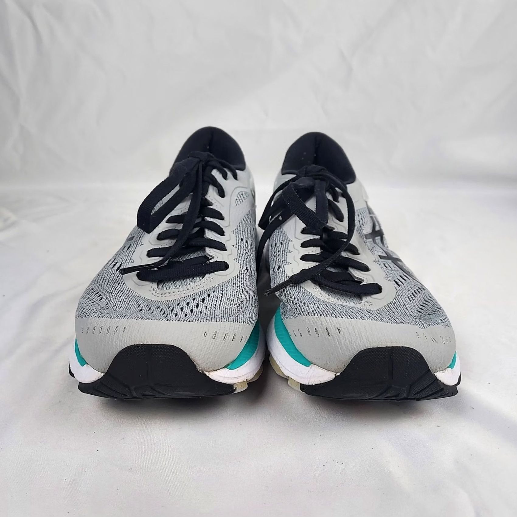 Asics ASICS GEL-Kayano 25 Womens 7.5 Gray Black Teal Stability Sneakers, Nike? Size US 8 / IT 38 - 5 Thumbnail