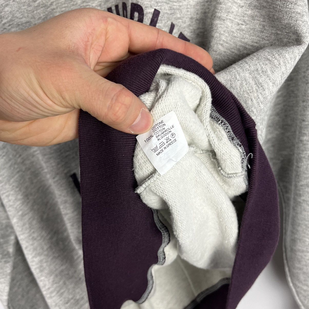 Diesel Vintage Y2K Diesel Big Logo Sweatshirt Gray Avant Garde Size US M / EU 48-50 / 2 - 10 Thumbnail