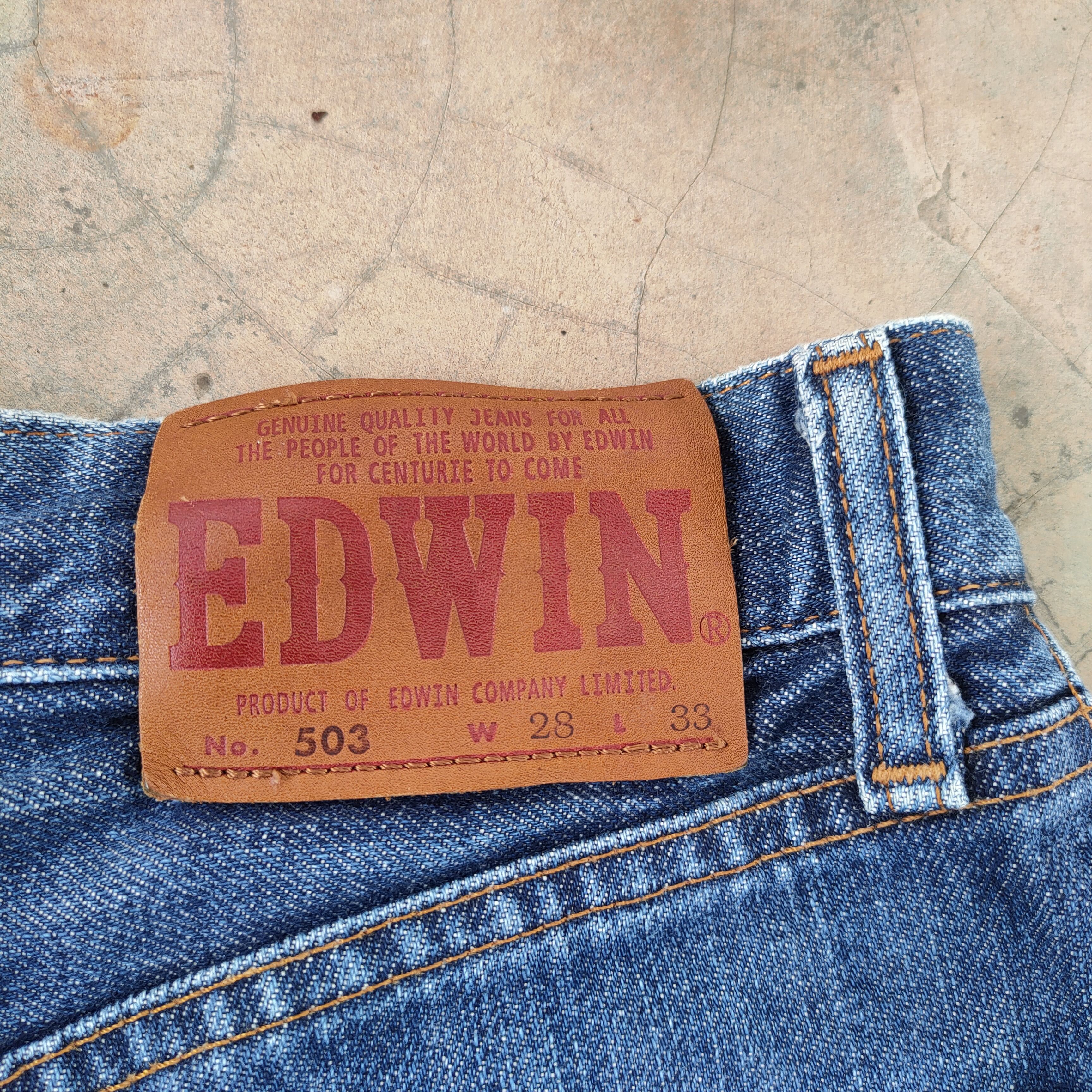 Edwin VINTAGE EDWIN 503 DISTRESSED JEANS DENIM PANTS Size US 28 / EU 44 - 12 Thumbnail