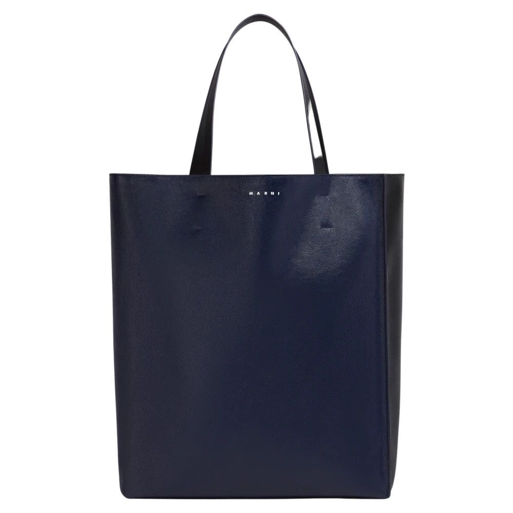 Marni o1w1db11125 Size :OS/Museo Soft Large Bag in Nevy Blue Size ONE SIZE - 1 Thumbnail
