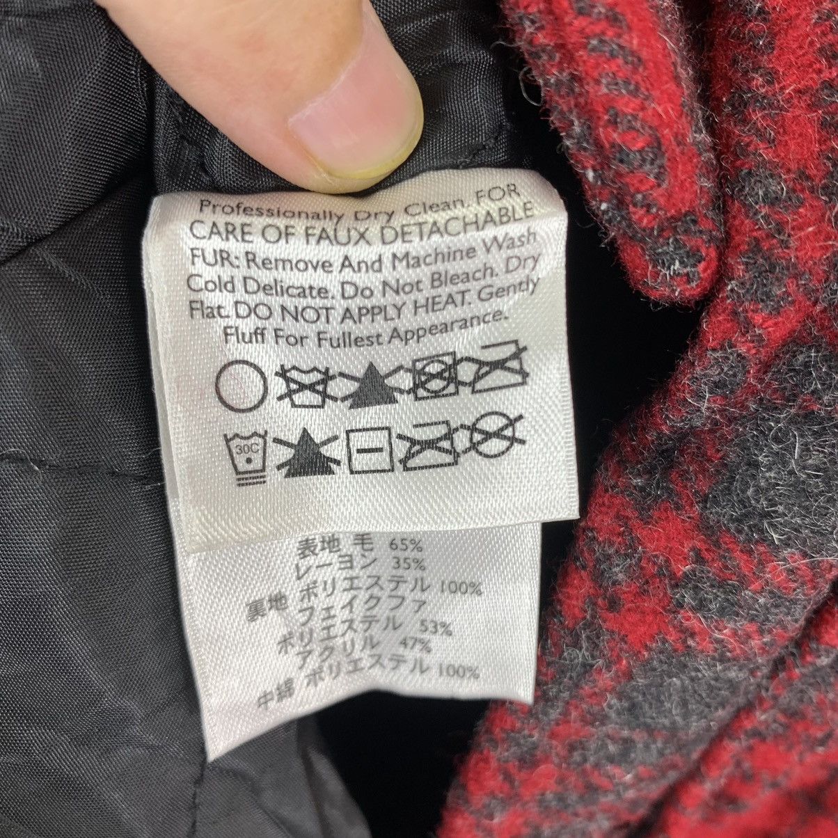 Eddie Bauer × Vintage Vintage Eddie Bauer Faux Fur Collared Jacket Size US S / EU 44-46 / 1 - 6 Thumbnail