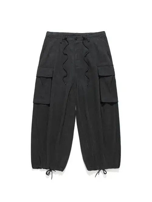 Japanese Brand × Jean 20AW Indigo Union Japan Dark Grey Oversized Jogger Pants Size US 30 / EU 46 - 2 Thumbnail