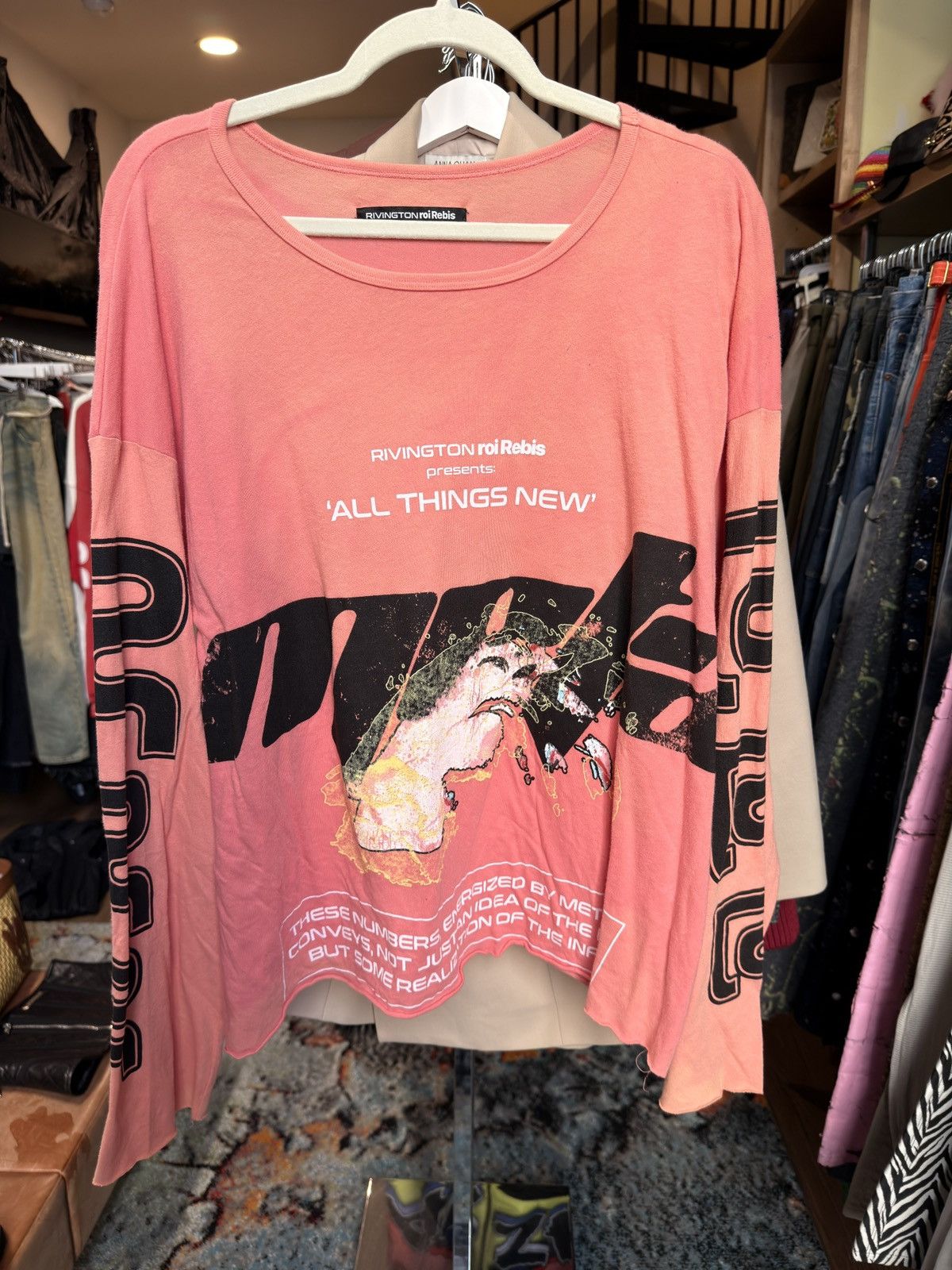 トップス RRR123 Speak Dangerously LongSleeve Tee Buy RIVINGTON roi